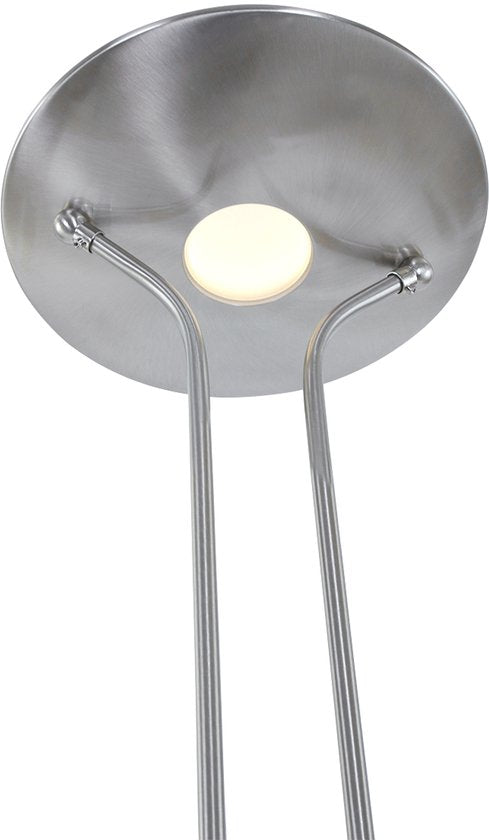 Steinhauer olet - Vloerlamp - 1 lichts - H 1800 mm - Staal