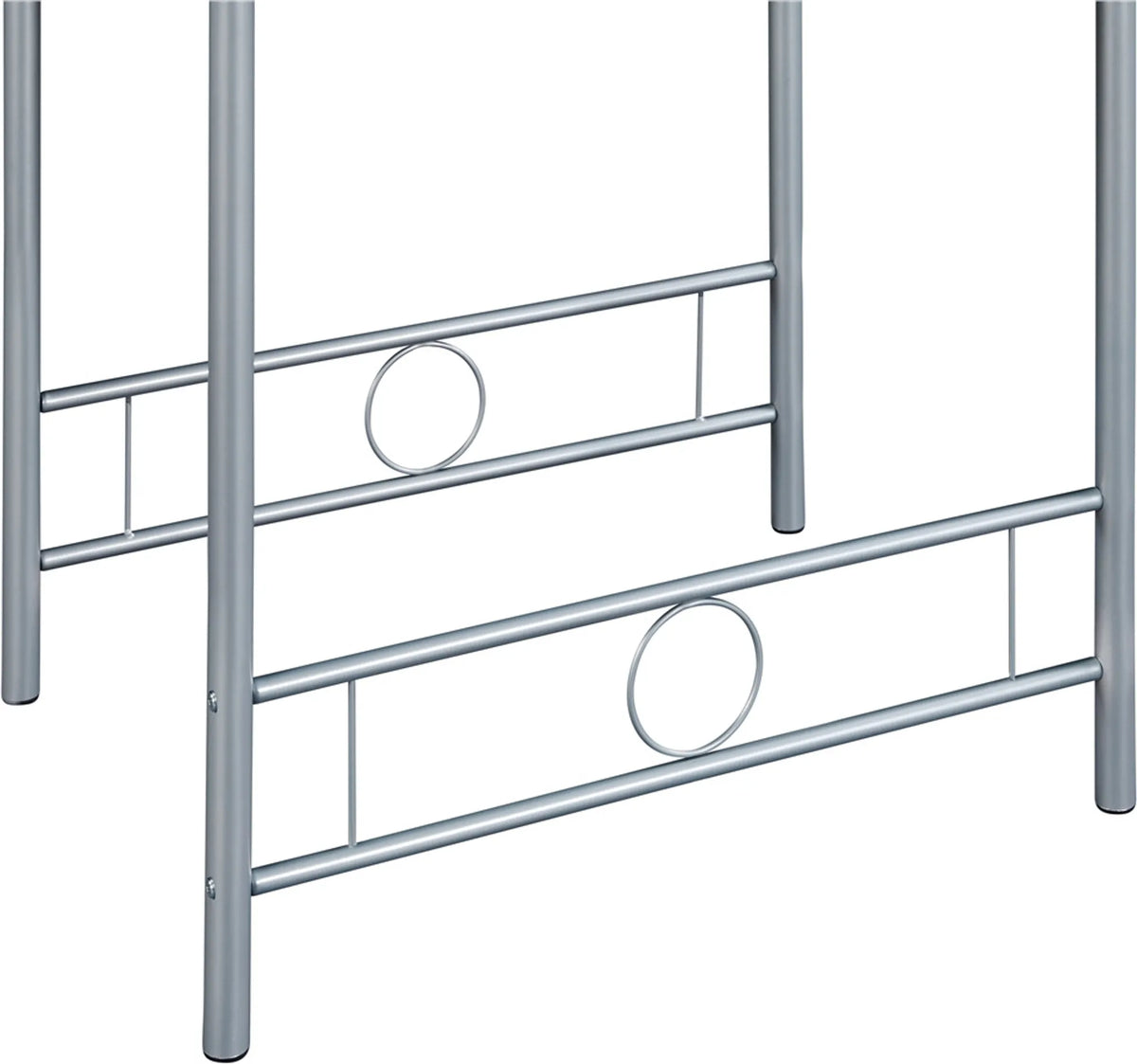 Yaheetech Eethoek Set Van 3 – Voorzien Van Tafel Met 2 Stoelen En Verstelbare Opbergplank En Waterafstotende Coating – Voor Keuken En Eetkamer – Zwart Metaal En MDF – 80 x 53 x 73,5 cm