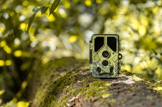 Camouflage EZ45 Wildcamera - Wildcamera Met Nachtzicht - Met WIFI - Tuin Observatie - 24MP