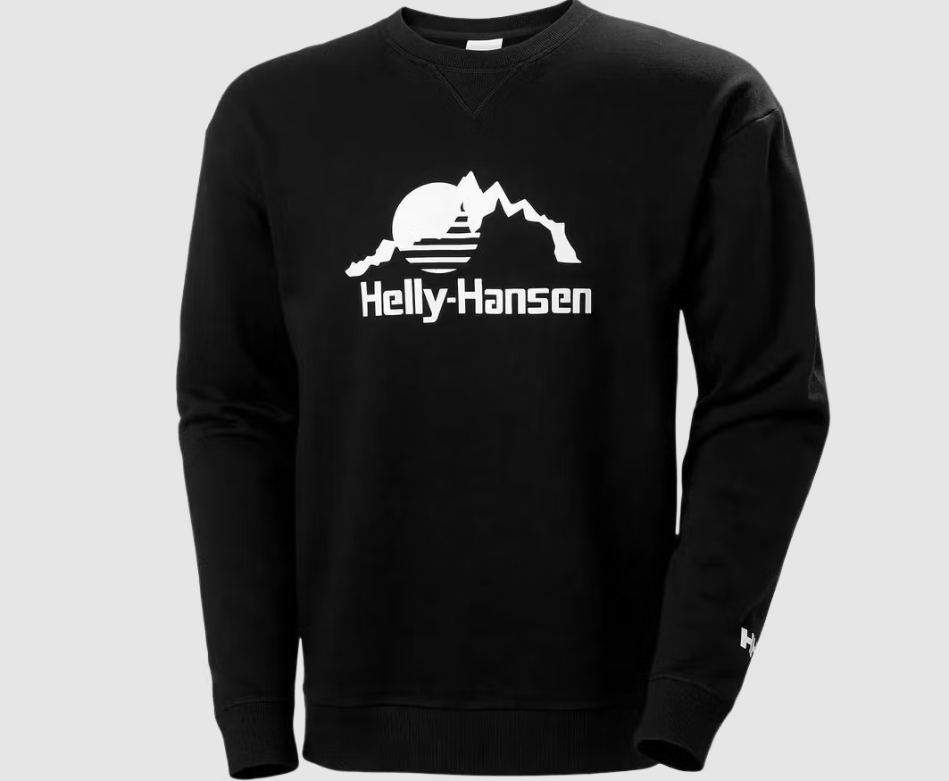 Helly Hansen Yu Crew Sweater 2.0 - Maat L - Black