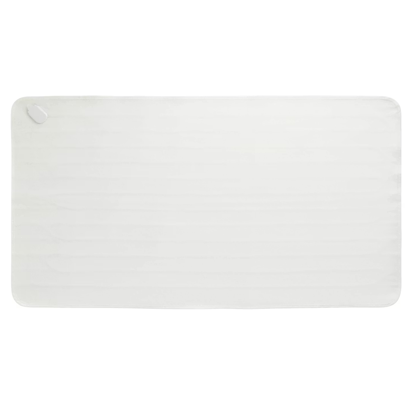 Inventum Elektrisch Onderdeken HN132 150 x 80 cm Fleece Wit – 4 Warmtestanden met Timer