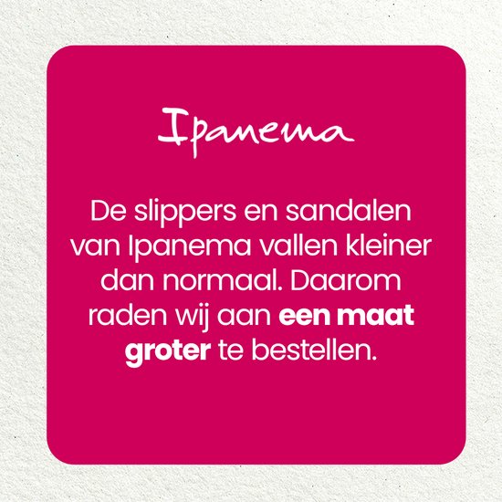 Ipanema Sense Dames Slippers - Zwart - maat 39