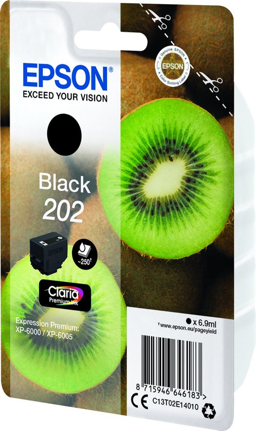 Compatibele inktcartridge Epson C13T02E14020 Zwart