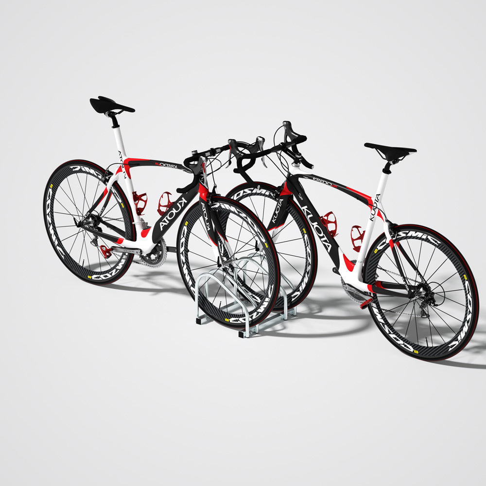 Monzana Fietsenrek 2 Fietsen - Bandbreedte 30-65mm - 37cm Wielafstand