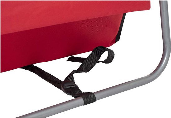 Bo-Camp - Strandmat/strandstoel - Lota - Rood