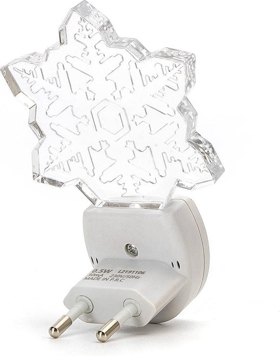 Aigostar 10PXZ - Nachtlampje Kinderen - Stekkerlamp - LED Nachtlampje Stopcontact - Multi Colour - Stopcontactlamp