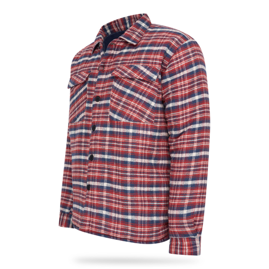Soulstar Woodsman Houthakkers Shirt – Gevoerd – Rood – Maat XXL – Comfortabel en Warm