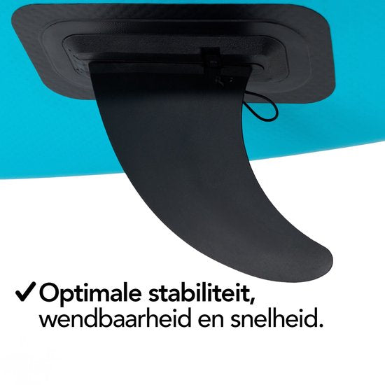 Brixy SUP Board - Opblaasbaar Paddle Board - Complete Set - 285 cm - Max. 150 kg - Mintgroen