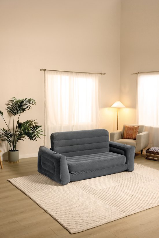 Intex Pull-Out Sofa Uitklapbare Opblaasbank - 231 x 203 x 66 cm