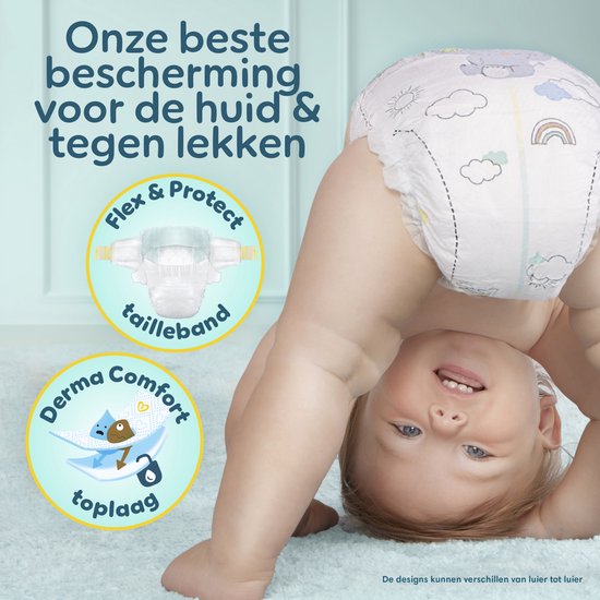 Pampers Premium Protection Maat 2 - 240 Luiers - 4kg-8kg - Maandbox