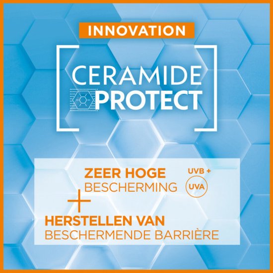 Garnier Ambre Solaire Sensitive Expert+ SPF50+ - Hypoallergene Zonnebrandmelk voor de Gevoelige Huid met Ceramide Protect - 175 ML