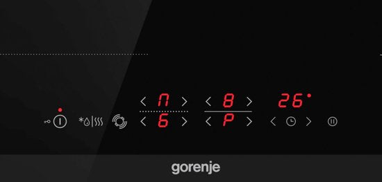Gorenje ECT643BX Zwart, Roestvrijstaal Ingebouwd Keramisch 4 zone(s)