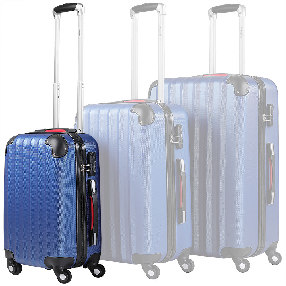 Deuba Koffer hard behuizing Basislijn Blauw M