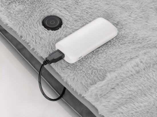 Decoways - Medisana Elektrische deken 3-in-1 HB 674 162x62 cm grijs