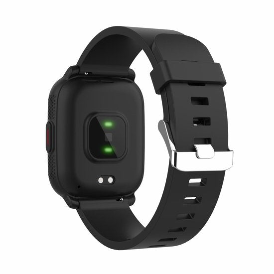 Denver Smartwatch - Android iOS - Notificaties - Sporthorloge - Hartslagmeter - Saturatiemeter - Slaapmonitor - SWC184B - Zwart