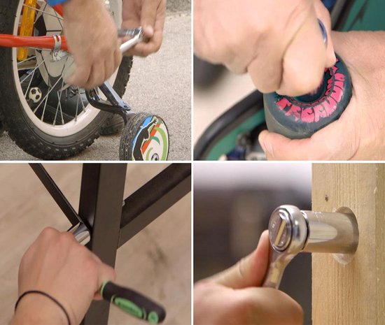 Hammersmith PowerGrip XXL| Universele Dopsleutel | Universal Socket XXL  | Gereedschapskist accessoire | 11mm tot 32mm in 1 Dopsleutel