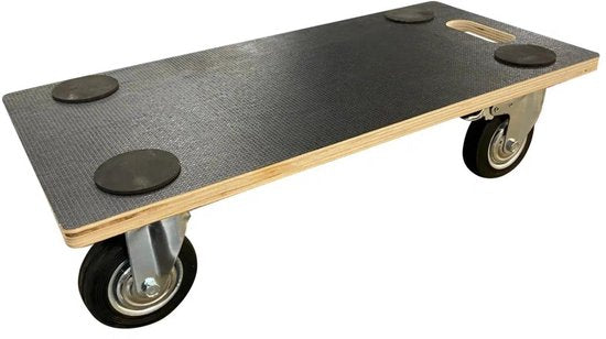 T4all Transporthulp - Meubelroller - Hondje / trolley - 58x30cm - 400kg draagkracht