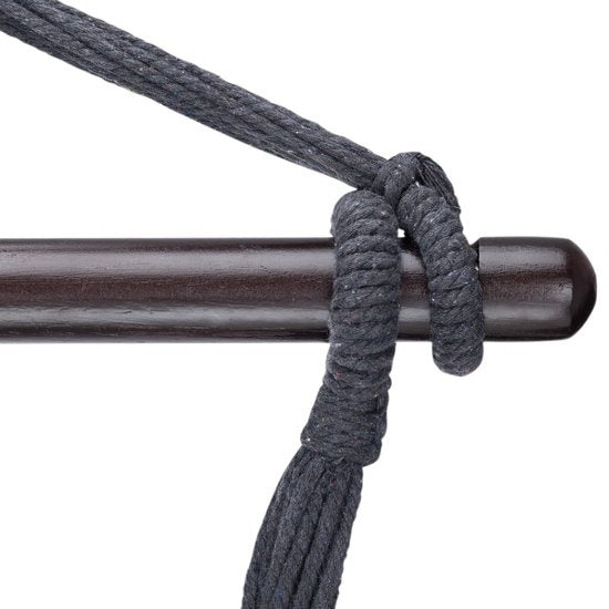 Detex Hangstoel Bohemian – Incl. Fleshouder 2 Kussens XL - Crème
