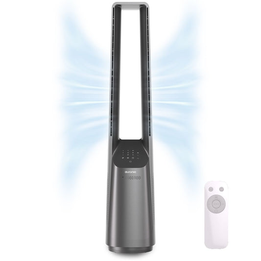 Auronic - Bladloze Ventilator - Grijs