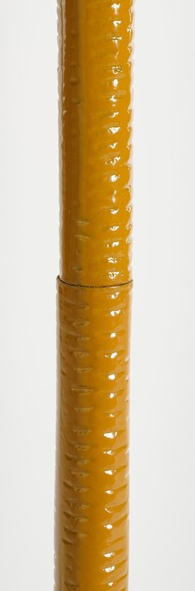 Mica Decorations Colin Bijzettafel - H58 x Ø34 cm - Gerecycled Aluminium - 100% FSC - Bruin
