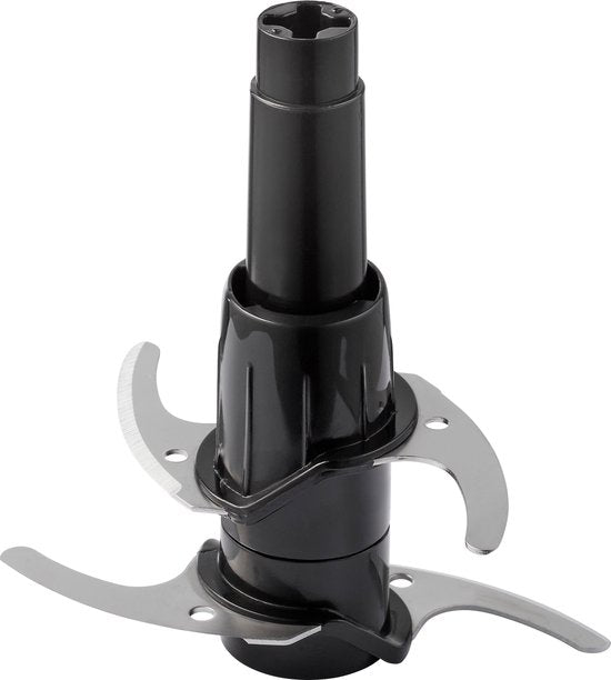 Tomado TCH2001B - Hakmolen - 360 ml - 2 RVS messen - 400 watt - Snijdt, hakt en mixt - Zwart