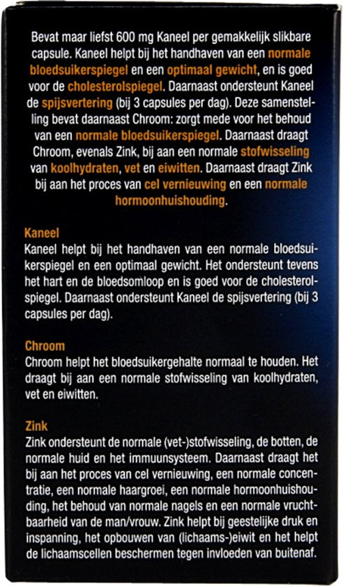 Lucovitaal Bloedsuikerspiegel Voedingssupplement - 30 capsules