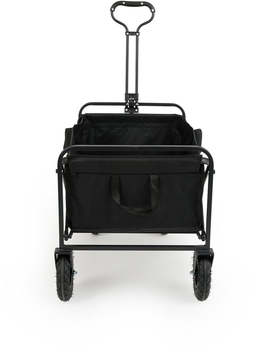 Lifa Garden Bolderkar - Opvouwbaar - Luchtbanden - Max laadvermogen 80 KG - 100x57x99cm - Zwart