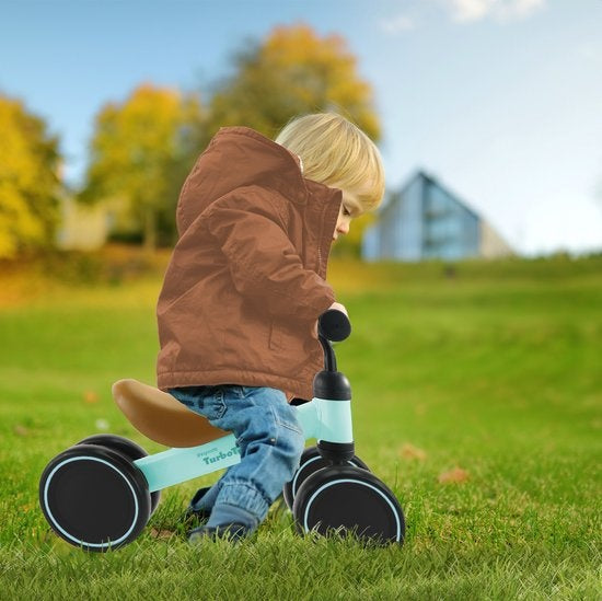 LifeGoods TurboToddler Loopfiets - Speelgoed Vanaf 1 jaar - Kinderstep - Mintgroen