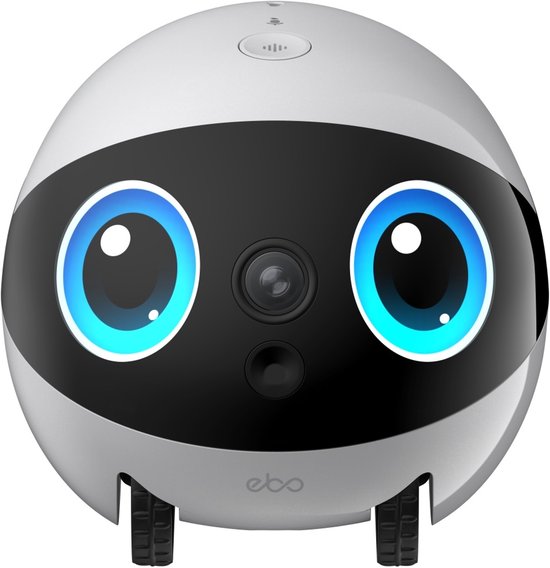 Enabot Air 2 Plus - Intelligente Begeleidingsrobot - 3K HD Camera - Dubbele Communicatie - Wit
