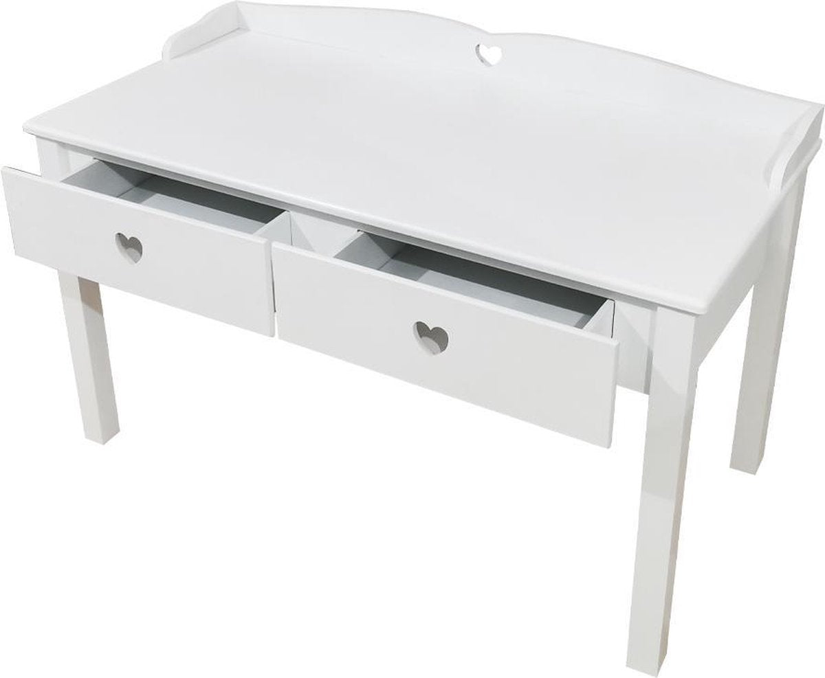 VDD Kinderbureau - 2 Lades - 55 x 110 x 61 cm - Wit