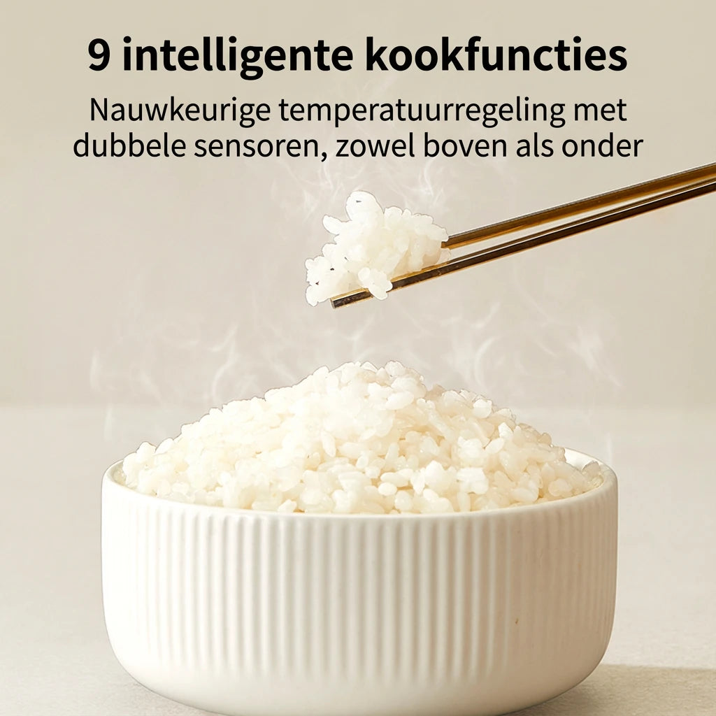 Ochama rijstkoker - 2 liter - 500 W - 7 functies