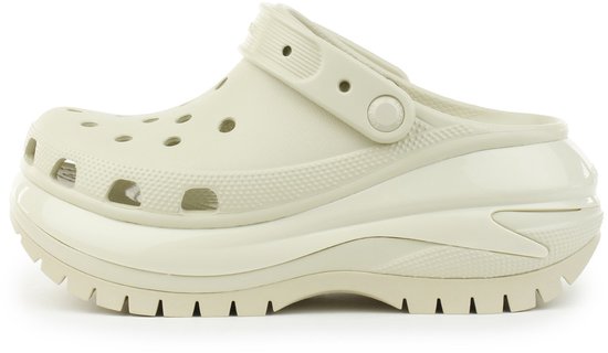 Crocs Mega Crush Clog Unisex – Beige – Maat 39-40 (EU)
