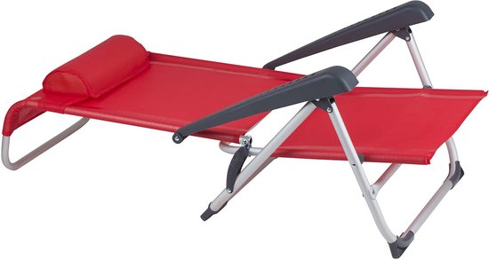 Bo-Camp - Strandstoel - Saint-Tropez - Rood