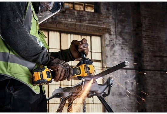DeWALT DCG409NT Accu haakse slijper 125mm 18V XR FlexVolt Advantage Basic Body in TSTAK