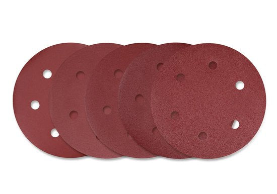 VONROC Schuurpapier set – 225MM – 25 stuks – Voor schuurmachines – Incl. klittenbandbevestiging