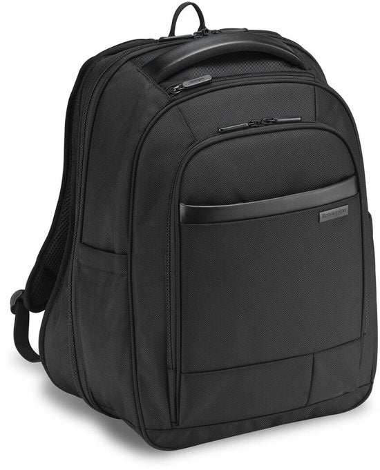 Kensington Contour™ 2.0 15.6" Rugzak - Duurzaam, Waterafstotend Materiaal - Ergonomisch - Zwart