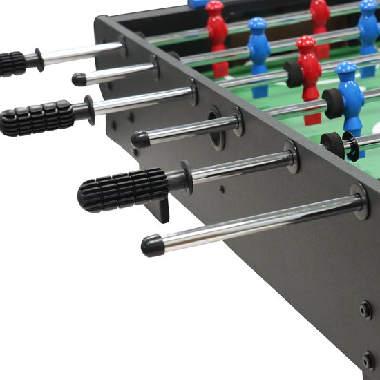 Cougar Voetbaltafel Mini – 3ft Tafelvoetbalspel – Compacte Voetbaltafel voor Thuis – Inclusief Voetballetjes – Zwart