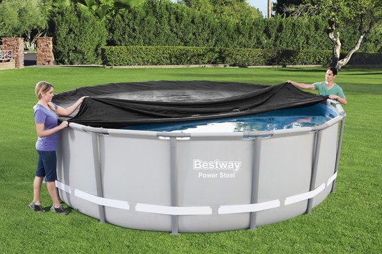 Afdekzeilwinkel - Bestway® Flowclear Cover Rond 460/488