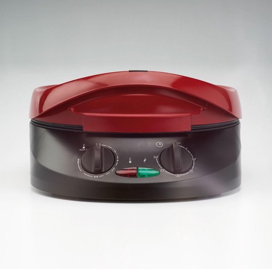 Ariete 908 1pizza('s) Zwart, Rood pizzamaker en -oven