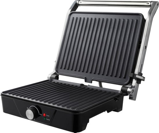 Tomado TGC4001S - XXL contactgrill - Instelbare temperatuur - Grill apparaat - 30 x 24 cm - Tosti apparaat - PFAS vrij - 2000 watt