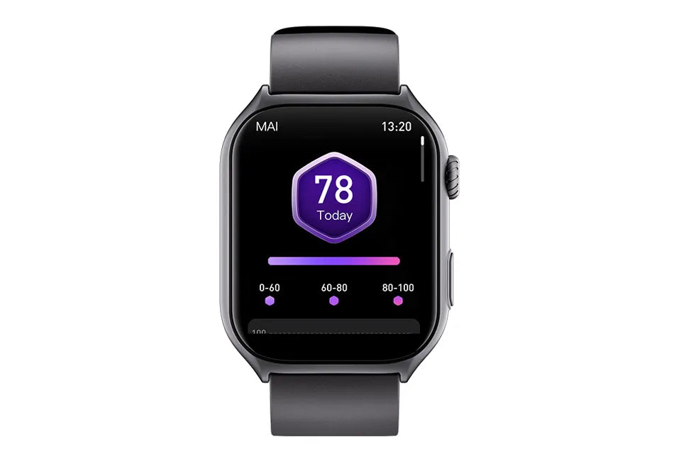 Vlectro Smartwatch 2.0 - Rechthoekig - 2 inch HD - Bluetooth Bellen - Zwart