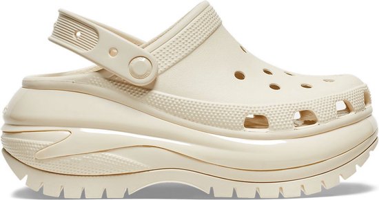 Crocs Mega Crush Clog Unisex – Beige – Maat 39-40 (EU)