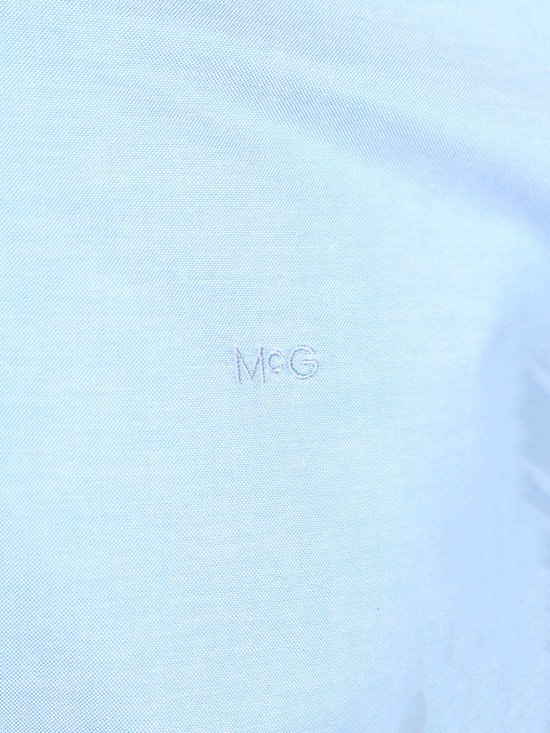 McGregor Overhemd Oxford Lichtblauw - Maat M - Heren - Overhemden Casual