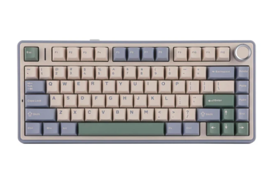 AULA F75 Cedar Green – Mechanisch Toetsenbord – Reaper Switches – RGB Verlichting – Draadloos – Gaming & Productiviteit