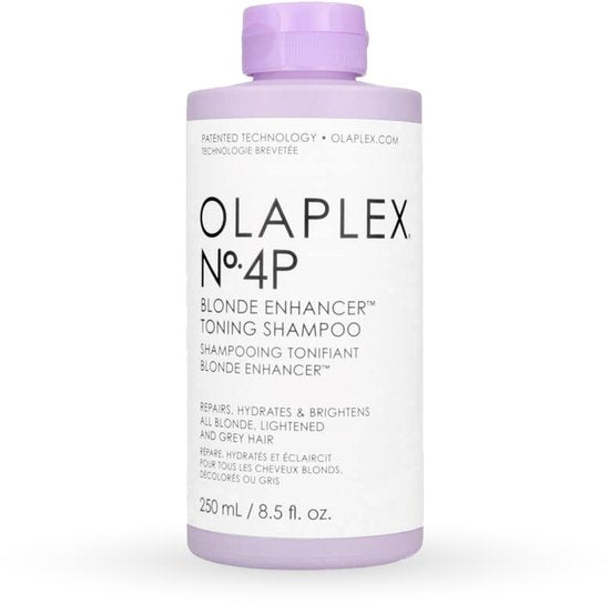 Olaplex No.4P Blonde Enhancer Toning Shampoo | 250 ml | Voor blonde en grijze haren