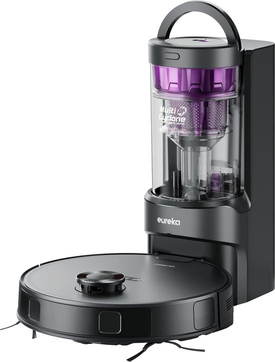 Eureka E20 plus Black - Robotstofzuiger met dwijlfunctionaliteit