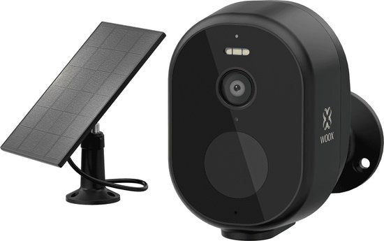 Smart WiFi draadloze beveiligingscameraset outdoor | WOOX R4252 - Zwart