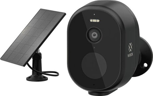 Smart WiFi draadloze beveiligingscameraset outdoor | WOOX R4252 - Zwart