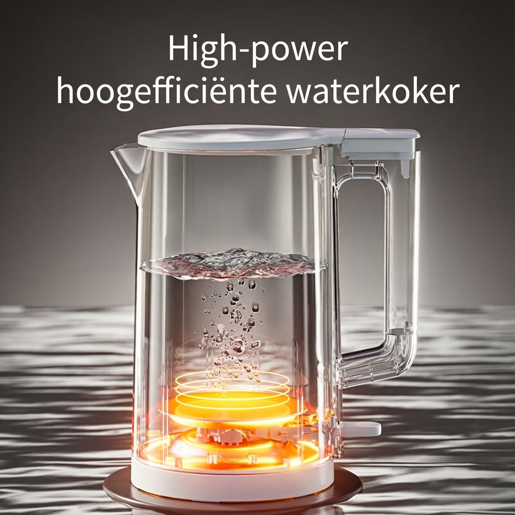 Ochama elektrische waterkoker - 1,7 liter - 1500 W
