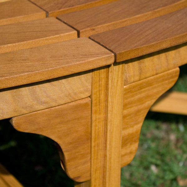 Casaria Boombank 360° - FSC®-Gecertificeerd Eucalyptushout – Bruin